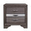 Table de chevet Ryder Sparkle Grey