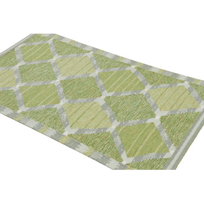 Scandinavian Cotton Geometric Area Rug