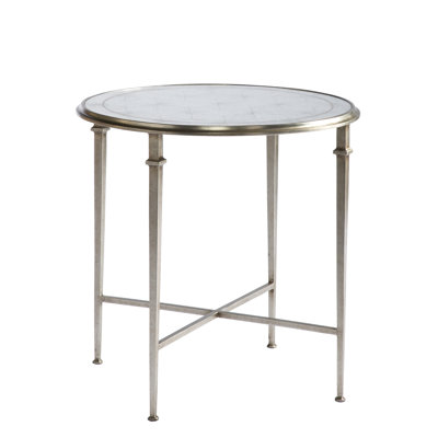 Barlow Glass Top End Table