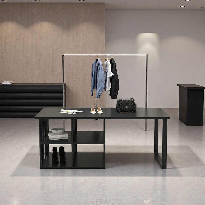 Comptoir pour accessoires de mode, Noir