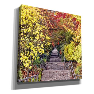 Autumn Tunnel by Colby Chester - Wrapped Canvas Graphic Art -  Epic Graffiti, EPIC-CAN-11566-1212
