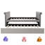 Lit de jour simple avec couchette Chipoletti-860360303