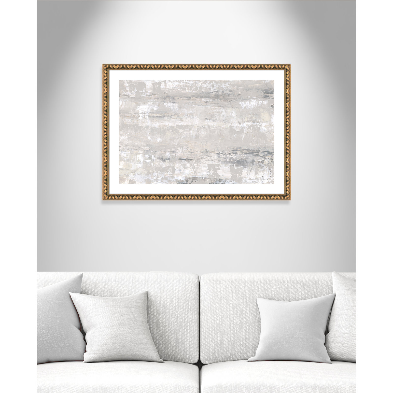 Tryston "Desert Winds" Print by Filippo Ioco, Gold Bead Framed Paper, 25.5" H x 35.5" W x 1.13" D