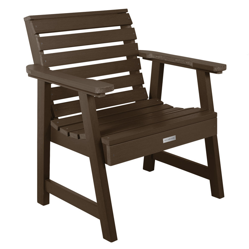 Midwest Outdoor Lounge Chair, Weathered Acorn