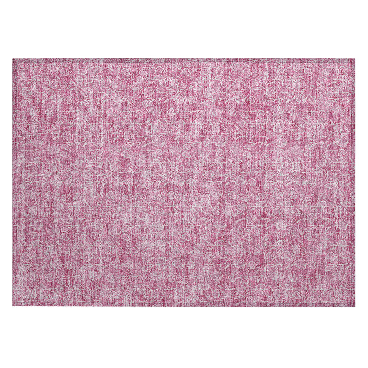 Lavonia Washable Floral Indoor / Outdoor Rug