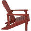 Commercial All-Weather Adirondack Chair in Faux Wood-863079683