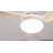 3-Solid Blade Propeller Ceiling Fan with Remote Control and LED Light - Loynaz-1989332724