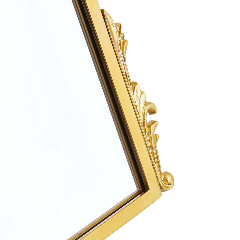 Camron Iron Arch Floor Mirror