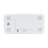 Digitally Radio Clock Alarm Tabletop Clock in Grey
