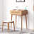 solid wood desk