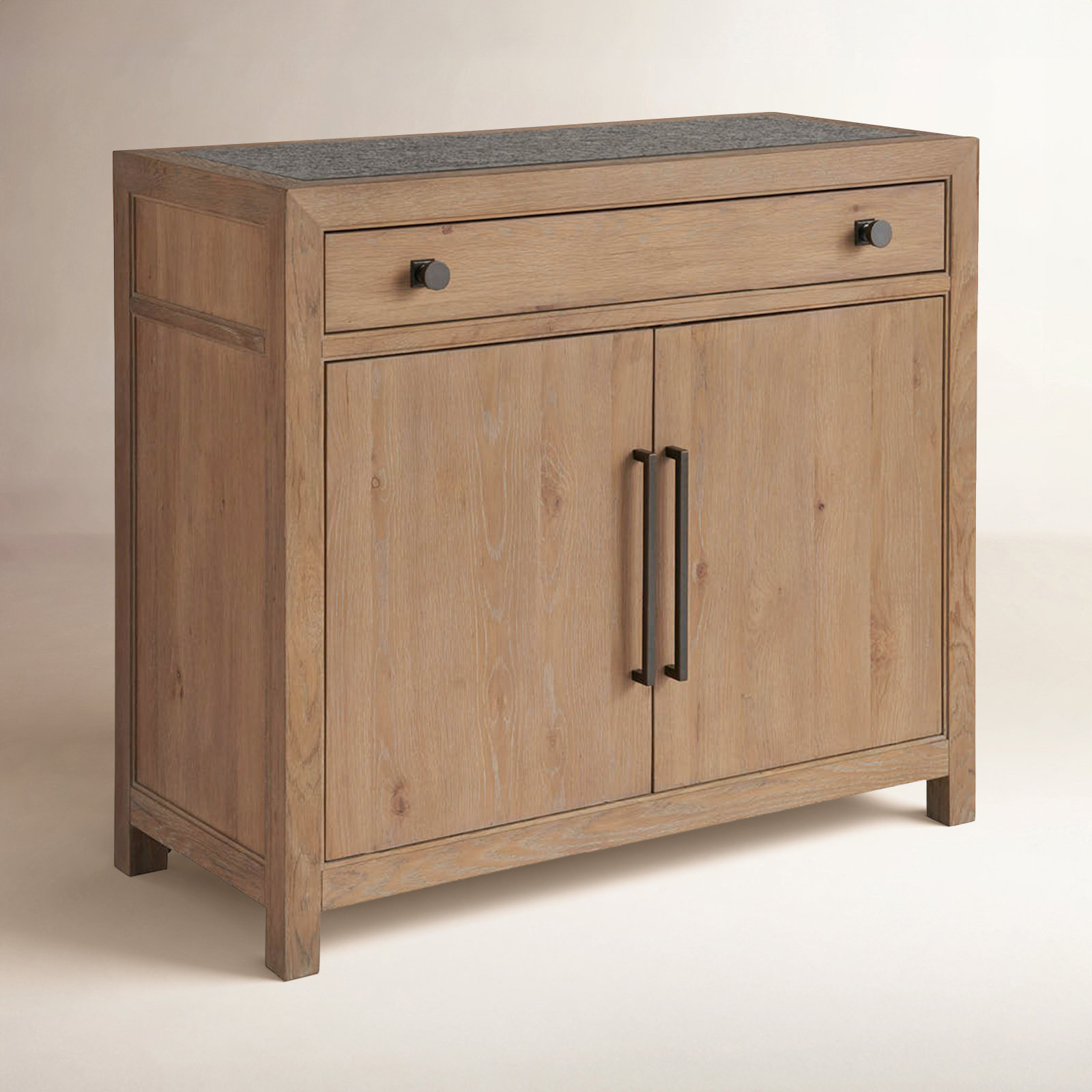 Hayes Bar Cabinet, Tan