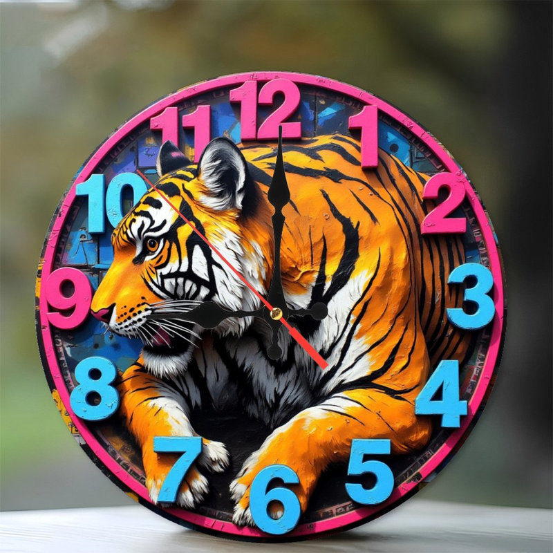 Horloge murale cheval