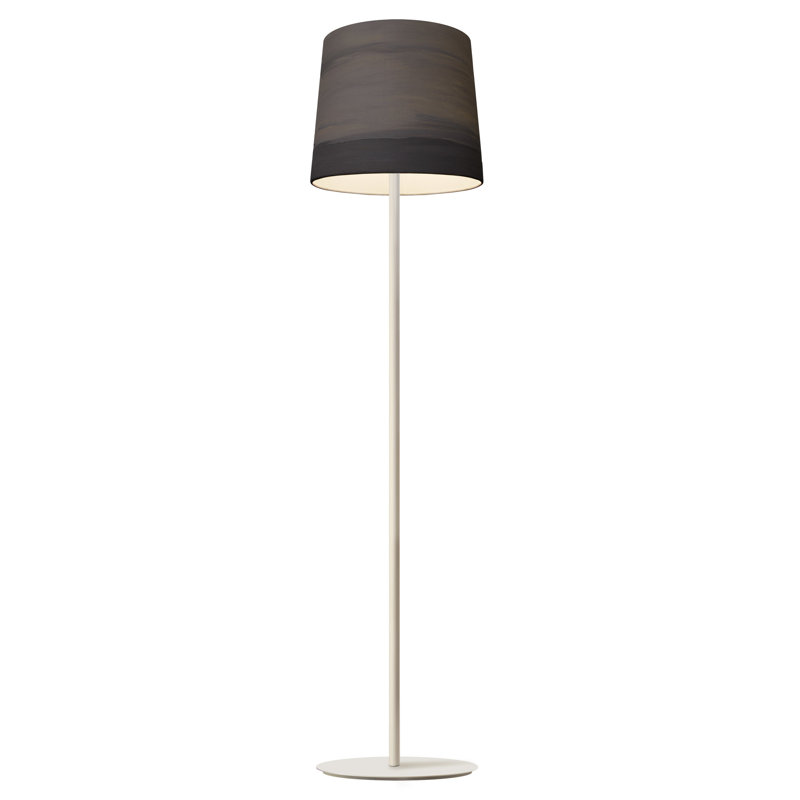 Sisters 75'' White Traditional Floor Lamp, Mist