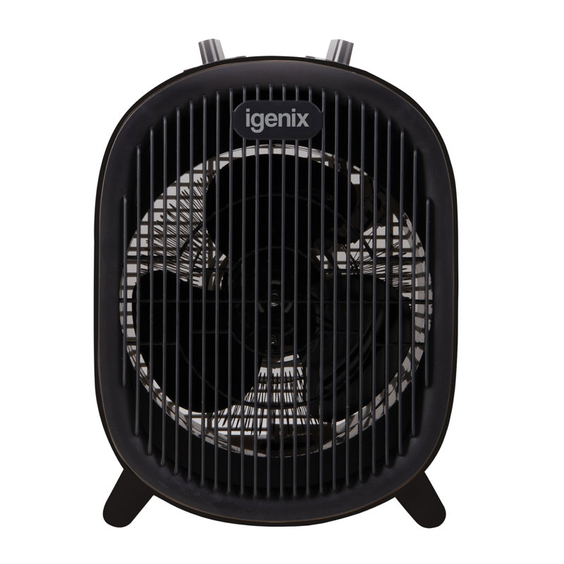 Igenix 2000W Upright Fan Heater Black