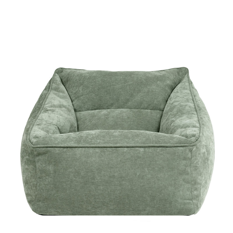Natalia Armchair Bean Bag, Chenille, Green