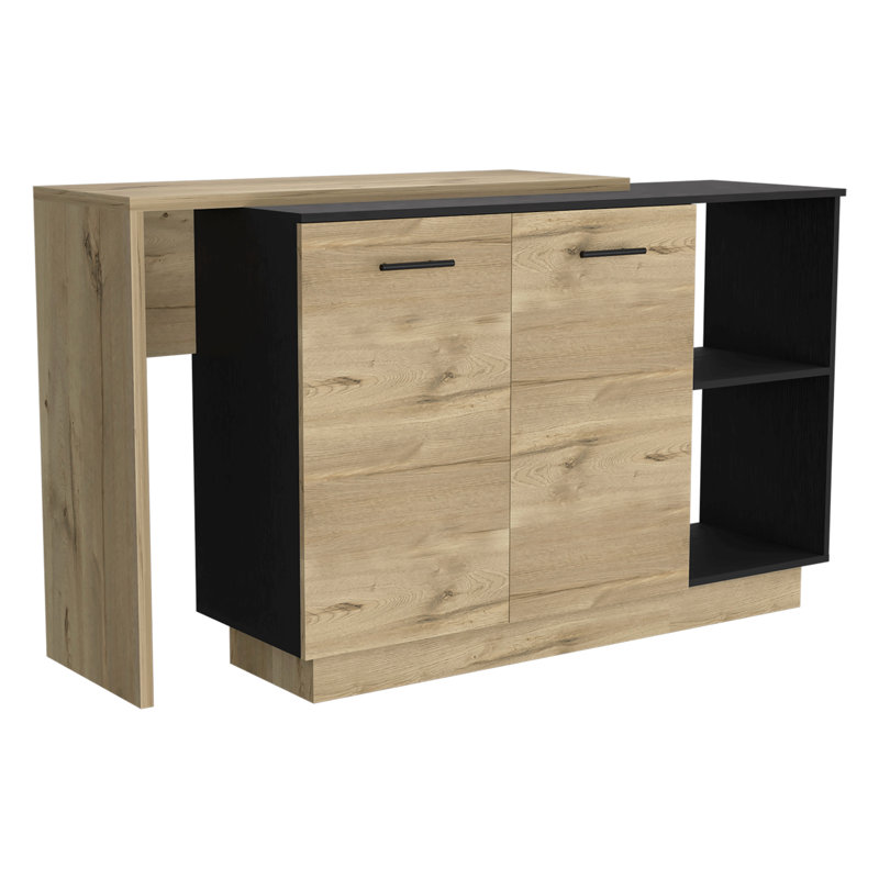 Kitchen Island Ohio, Kitchen, Light Oak