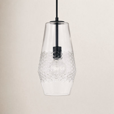 Single Light Glass Dimmable Pendant