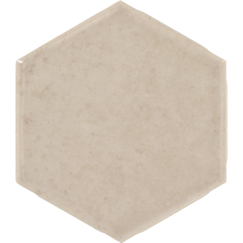 Daltile Mesmerist 4" Hexagon Glazed Ceramic Wall Tile (30 PCS Per Carton) (3.00 SQFT Per Carton), Trance