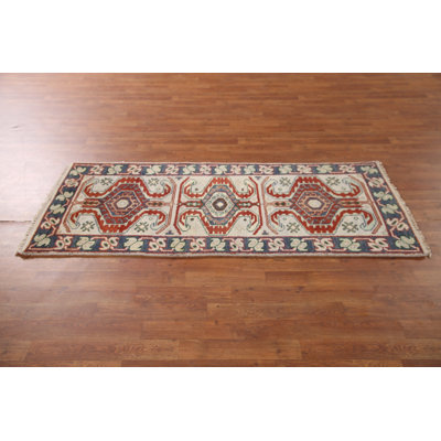 Geometric Traditional  Foyer Indian Rug 3x6