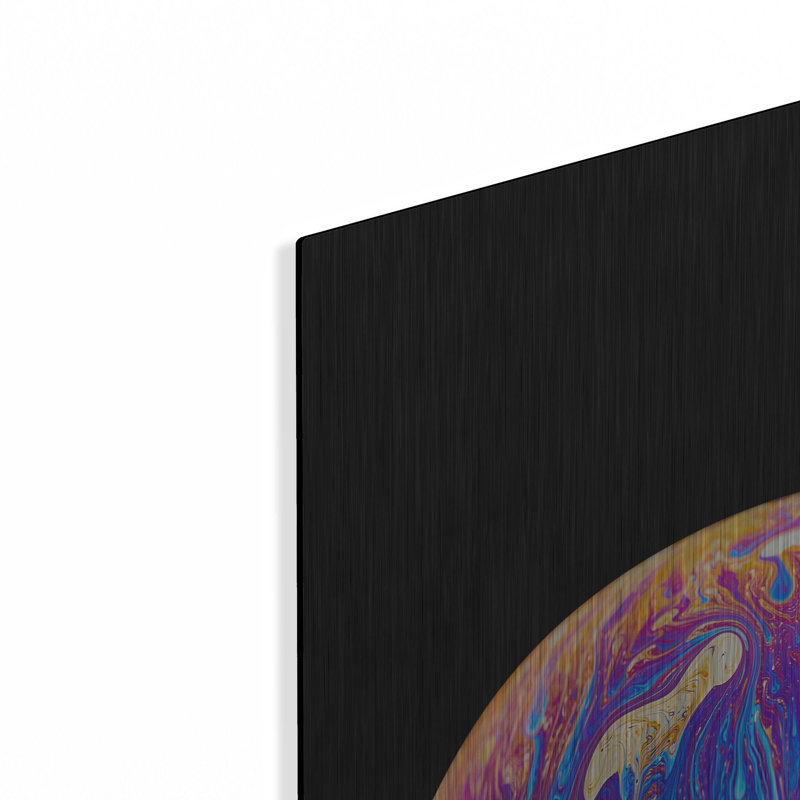 Ivy Bronx «World Of Color» par Luxe Portfolio, art mural en métal, H 12 po x l 16 po