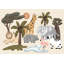 Papier peint pour enfants, animaux de la jungle-1164090638