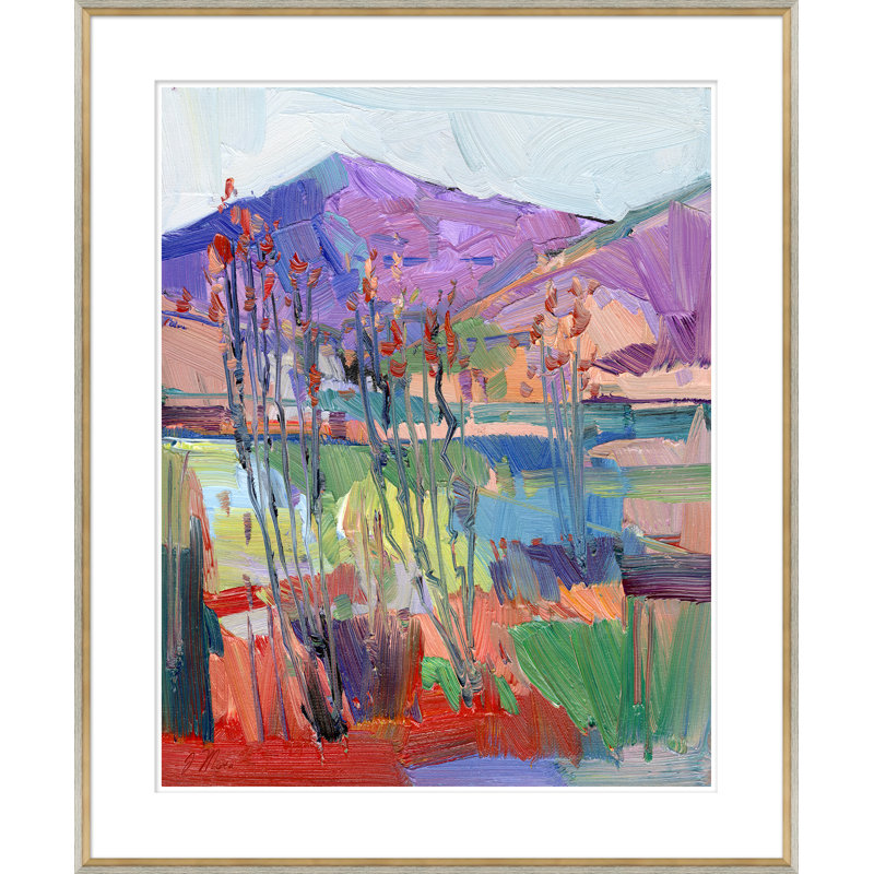 Ocotilla Hill Painting by Joseph Mota
