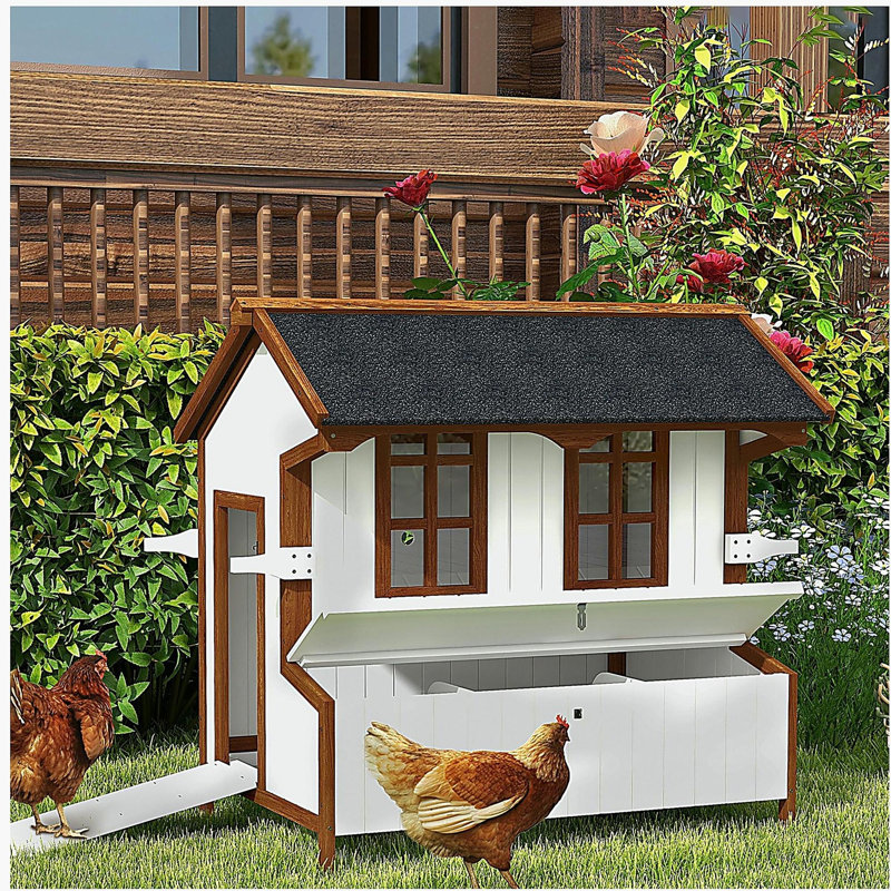 Poulailler en bois de 47 po PawHut