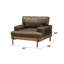 Fauteuil l 40,6 po