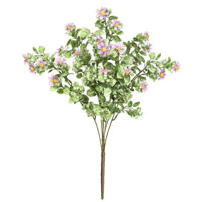 Bouquet de tiges de fleurs artificielles
