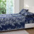 Foliage Microfiber Floral Sheet Set-197090172-197090148