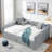 Upholstered Daybed with Two Drawers Tallulah-1582527831