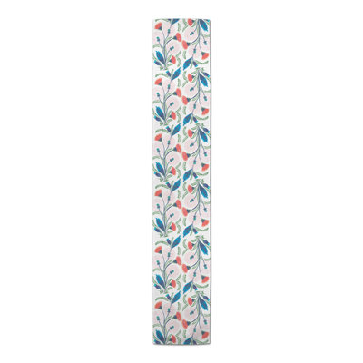 Adesh Floral Illustration Table Runner