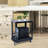 Media Cart Duty AV Cart Fit for Offices and Schools with Universal Wheels