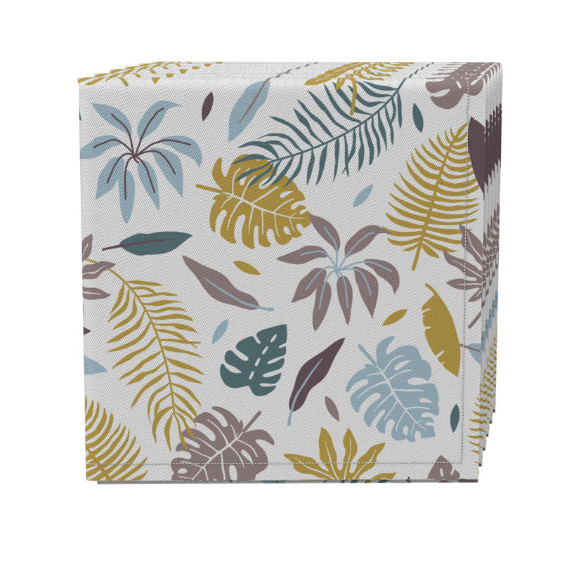 Cotton Twill Animals/Nature Square Napkin