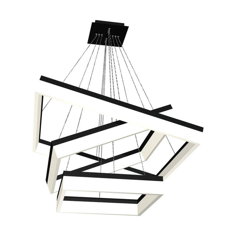Nolhan 3 - Light Black Crystal Pendant