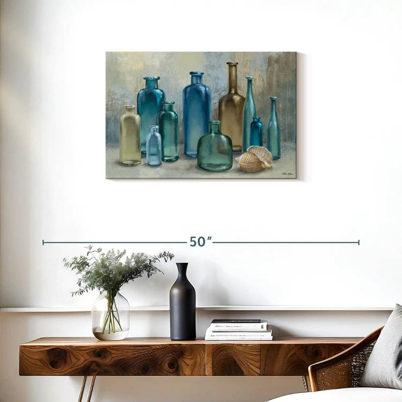 Bouteilles en verre Senne, H 20 po x l 30 po