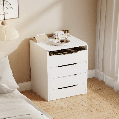 (60CM) 3 in 1 Vanity Desk with Plip Top Mirror, Small Make Up Vanity Set with Visible Glass Desktop, Compact Makeup Vanity with 3 Drawers, Cushioned Tool, Dressing Table for Bedroom ( BACK TO SCHOOL )  RR
