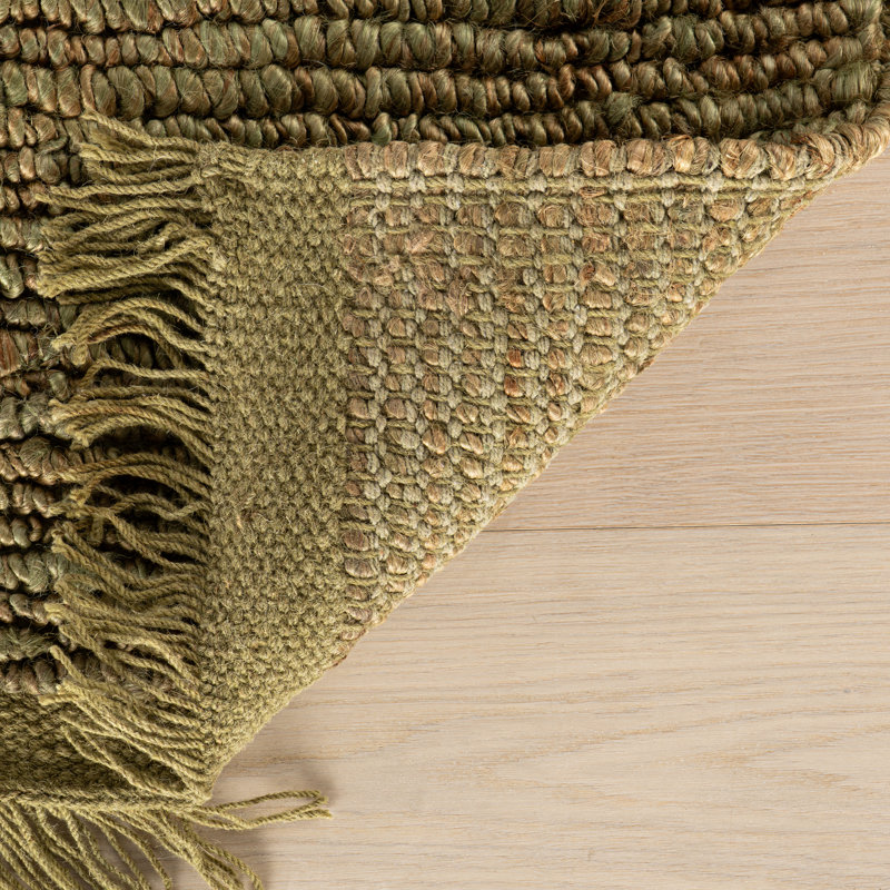 Varnu Textured Handmade Jute Rug, Runner 2'6" x 8'