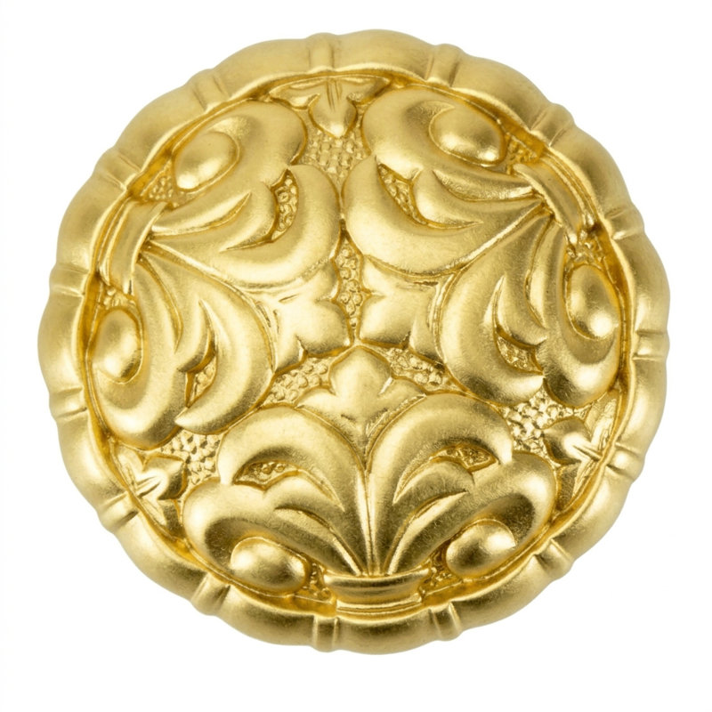 BELLEVIEW KNOB; MUSEUM, SATIN GOLD