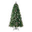 Home Heritage 7' Prelit Artificial Christmas Tree 600 LEDs, Pinecones & Glitter-414043645