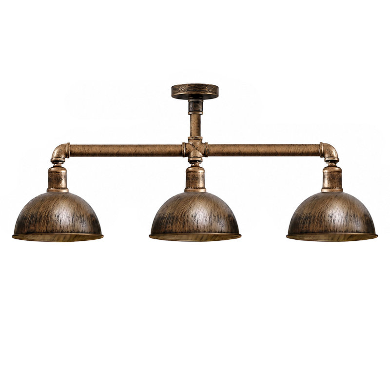 Cassano 3 - Light Pendant, Brushed Copper