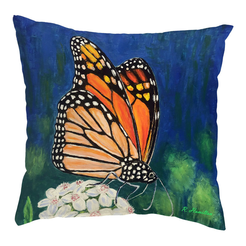 Outdoor Reversible Throw Pillow, 18" x 18"