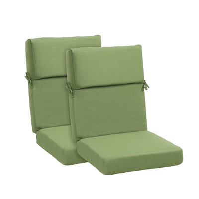 20 x 20 Inch Outdoor Rocking Chair Cushion Set of 2