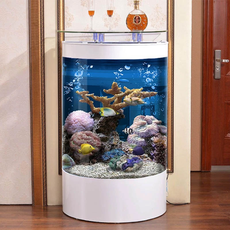 Aquarium 85-95 gallons, 95 gallons (H 54,33 po x l 31,5 po x P 19,69 po), Blanc
