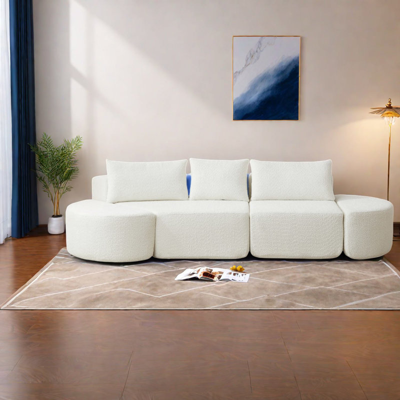 Versatile Modular Sofas In Premium Chenille, Modern Design For Home