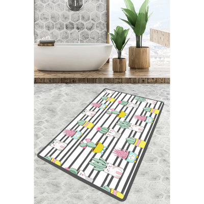 Albano Striped Bath Rug
