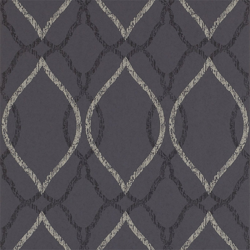 Comice 10.05m x 52cm Wallpaper Roll, Onyx