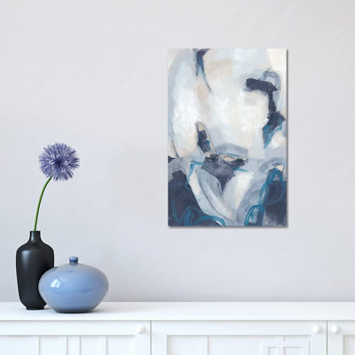 «Blue Process II» par June Erica Vess - peinture sur toile tendue