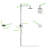 Brushed Nickel Shower Faucet Wall Mounted With Included Valve - Brass Production Configuration