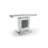 Carig 47'' Glass Top Console Table
